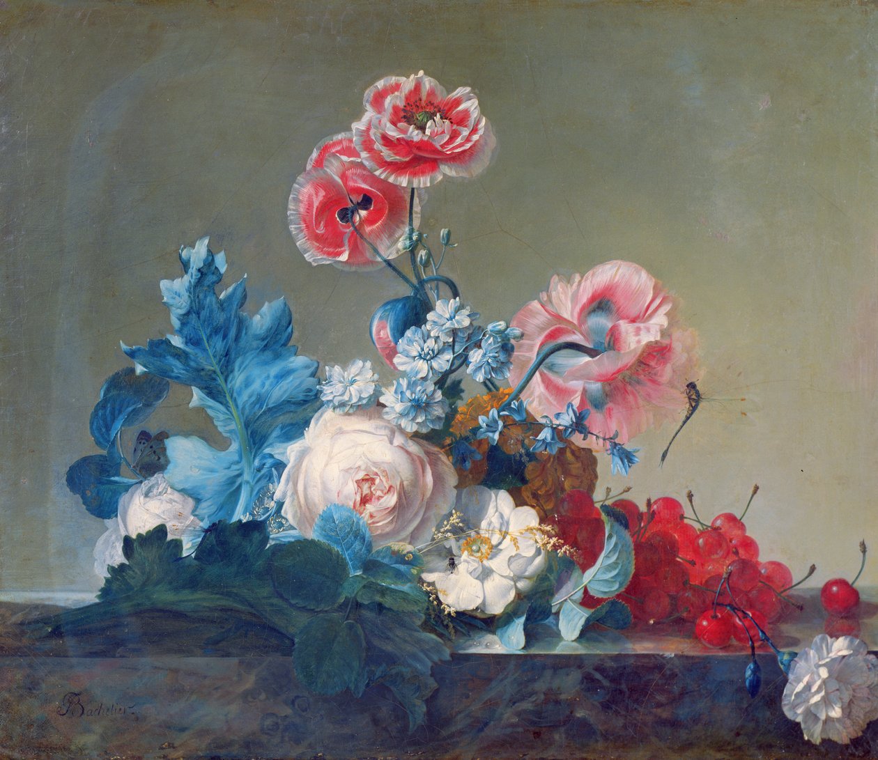 Květinová studie od Jean Jacques Bachelier