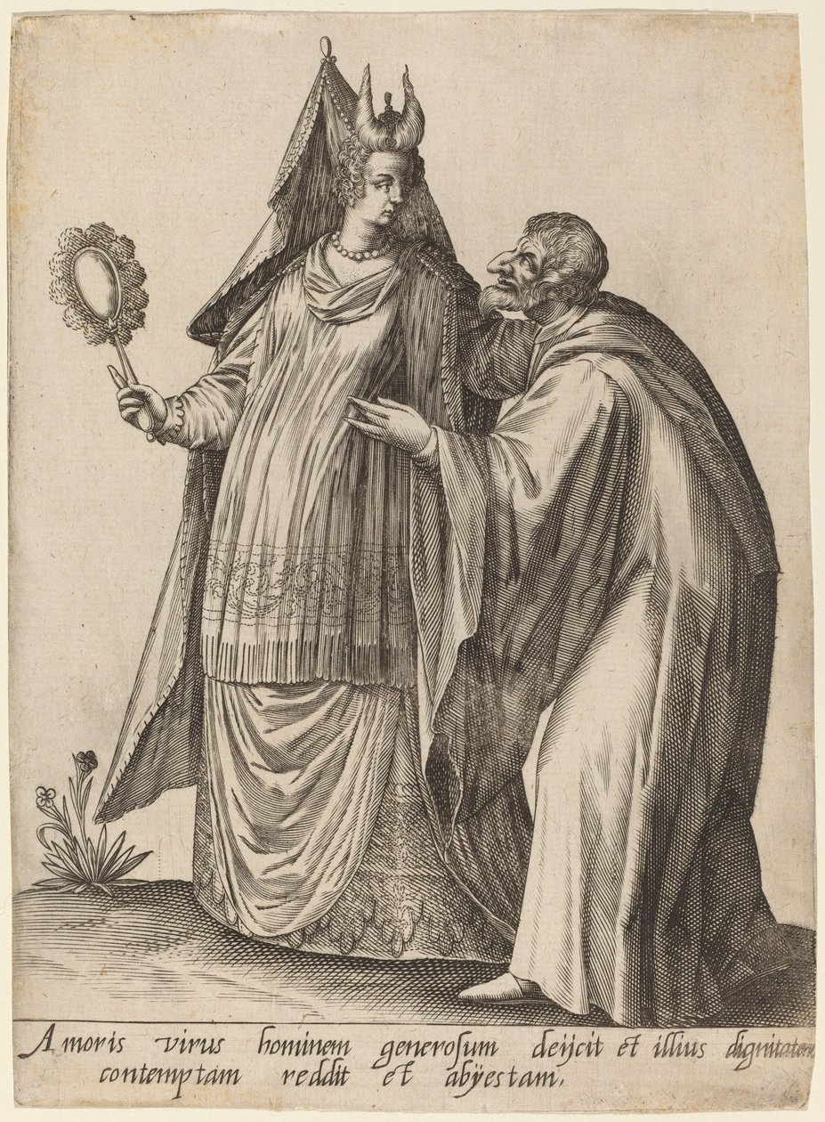 Love virus man..., 1597 od Jean Jacques Boissard
