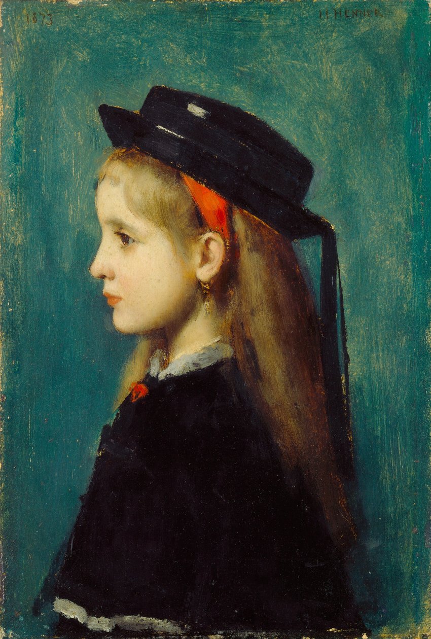 Alsaská dívka, 1873. od Jean Jacques Henner