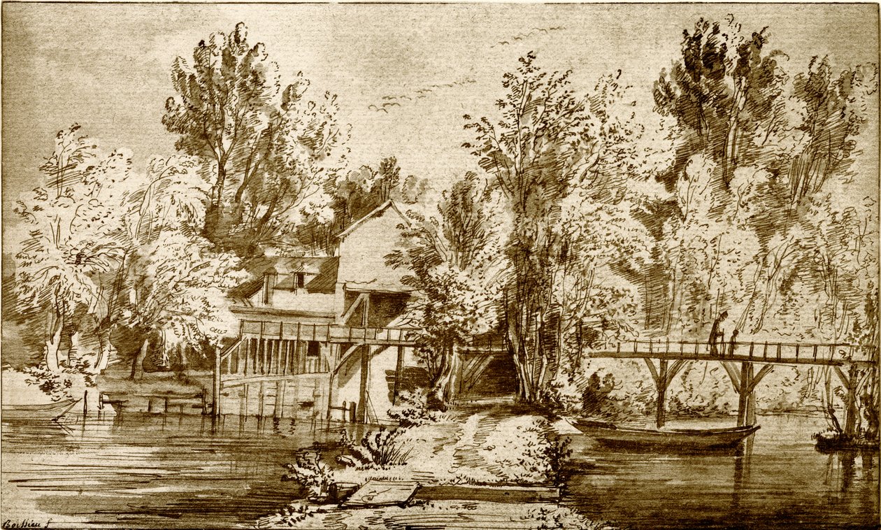 Krajina od Jean Jacques de Boissieu