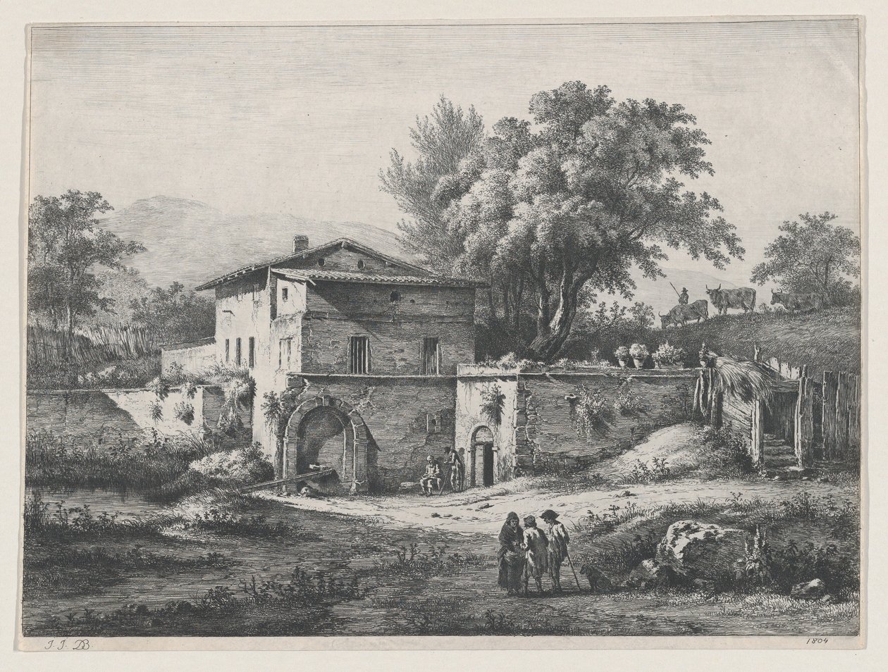Malá oratoř, 1804. od Jean Jacques de Boissieu