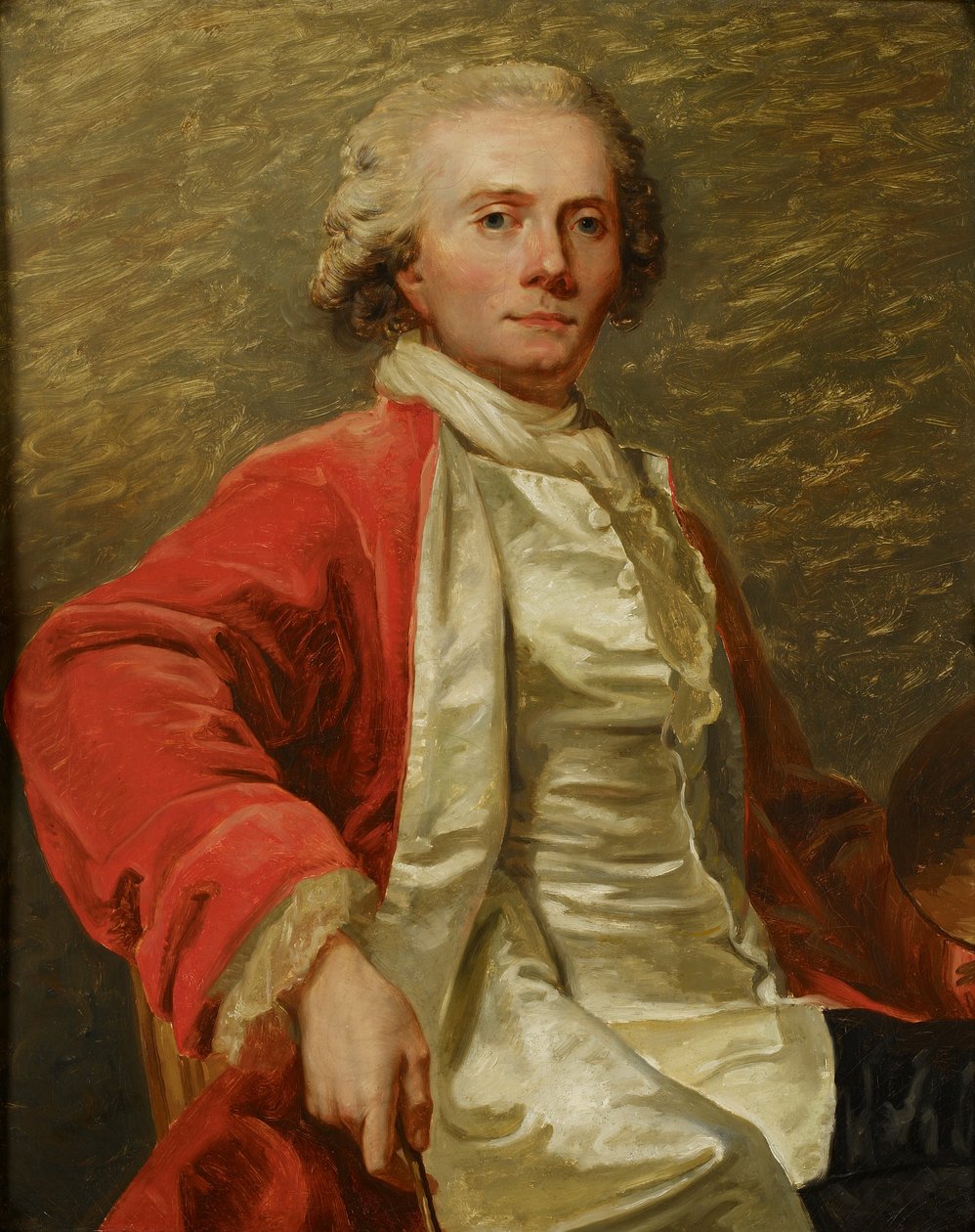 Autoportrét, 1786 od Jean Laurent Mosnier