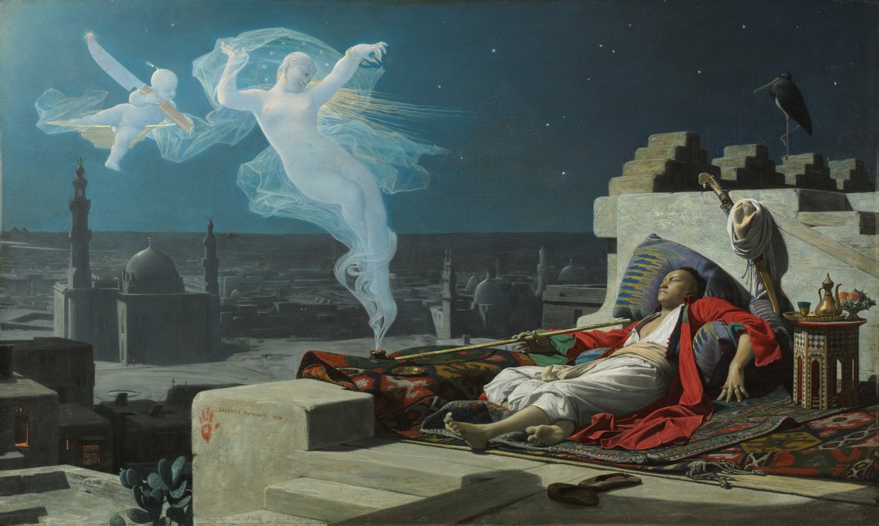Eunuchův sen, 1874. od Jean Lecomte du Nouy