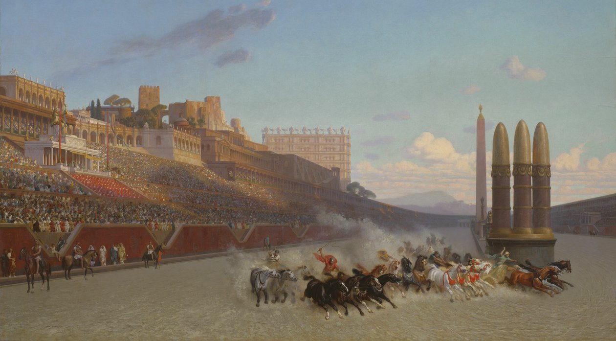 Chariot Race od Jean Leon Gerome