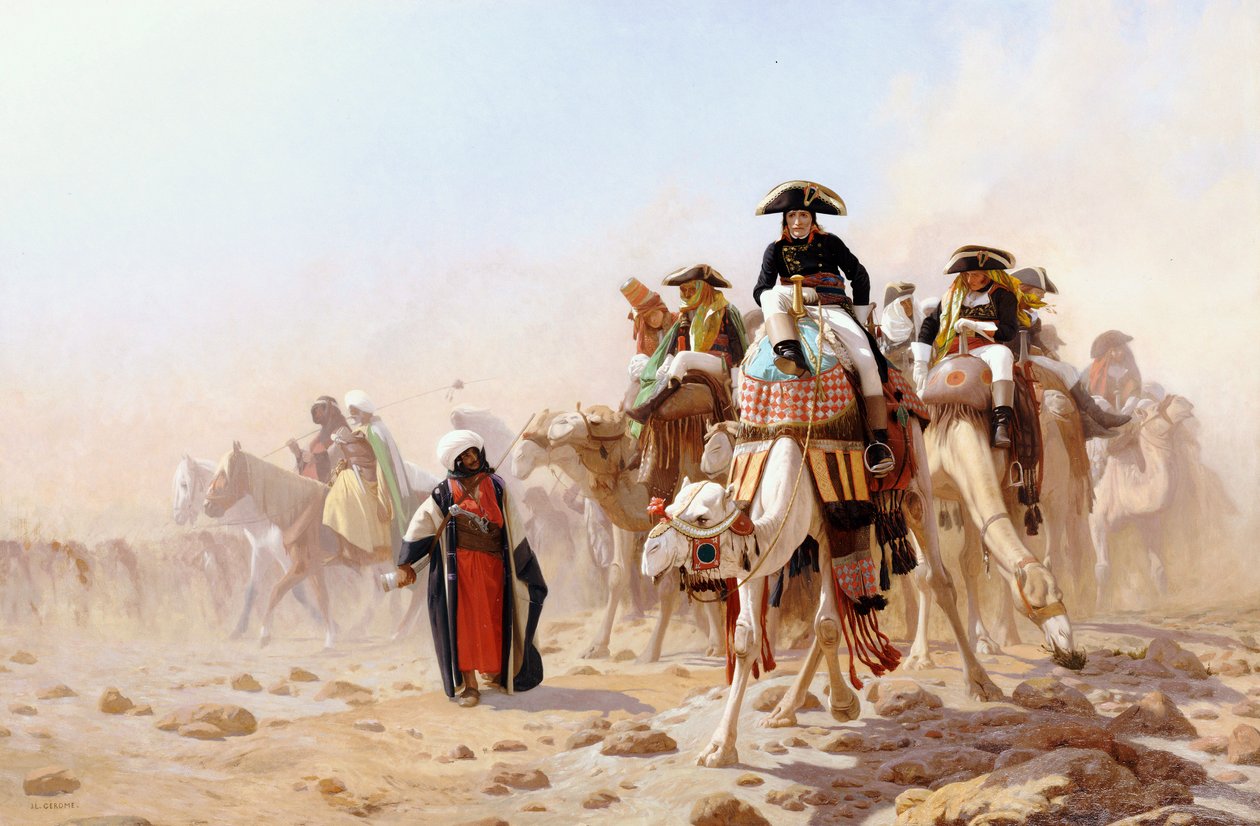 Napoleon a jeho generální štáb od Jean Leon Gerome