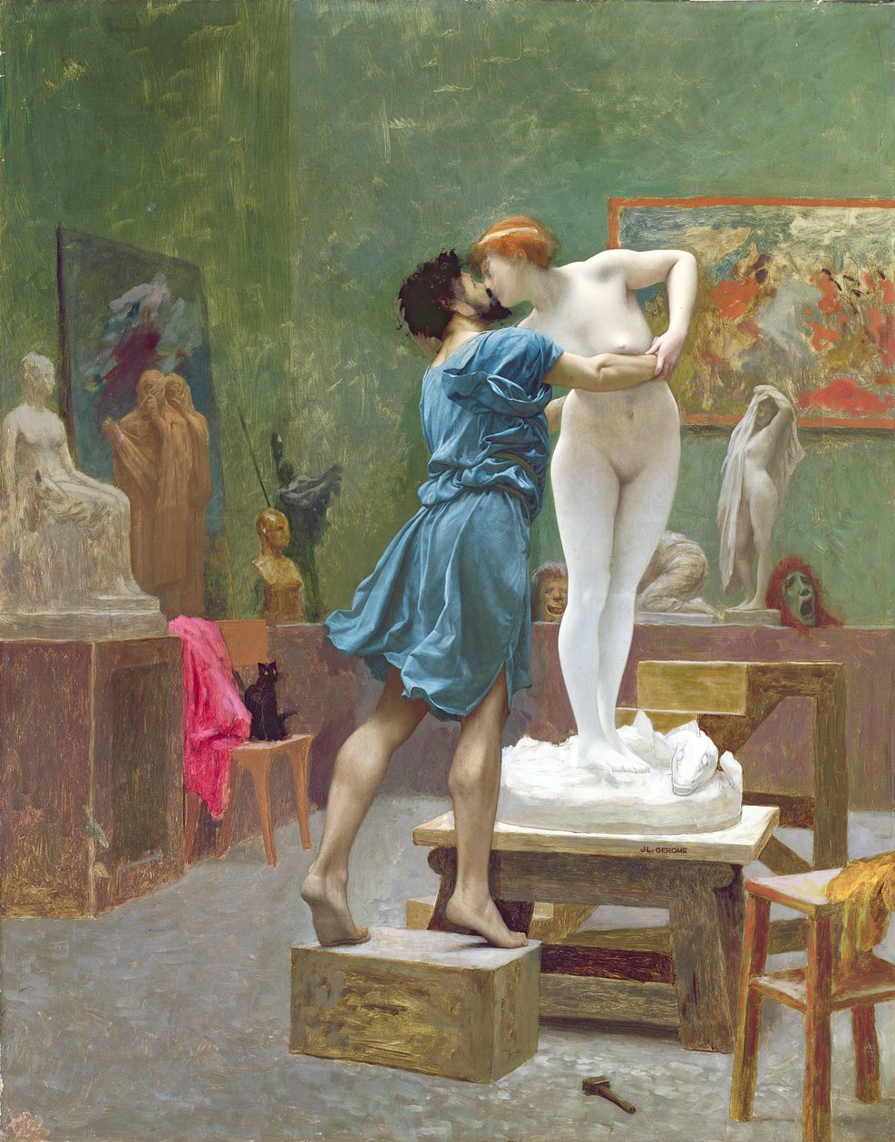 Pygmalion a Galatea od Jean Leon Gerome