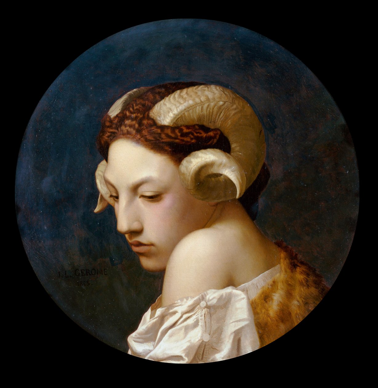 Bacchante od Jean Leon Gerome