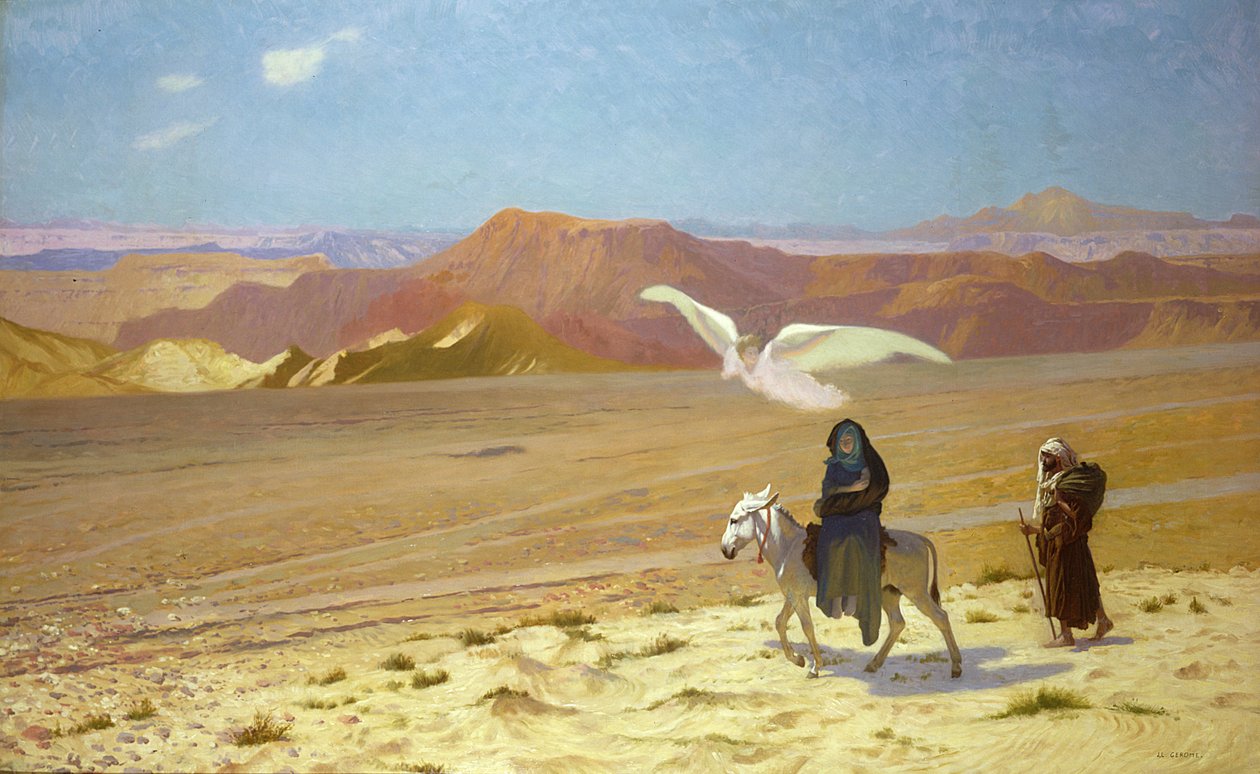 Útěk do Egypta od Jean Leon Gerome