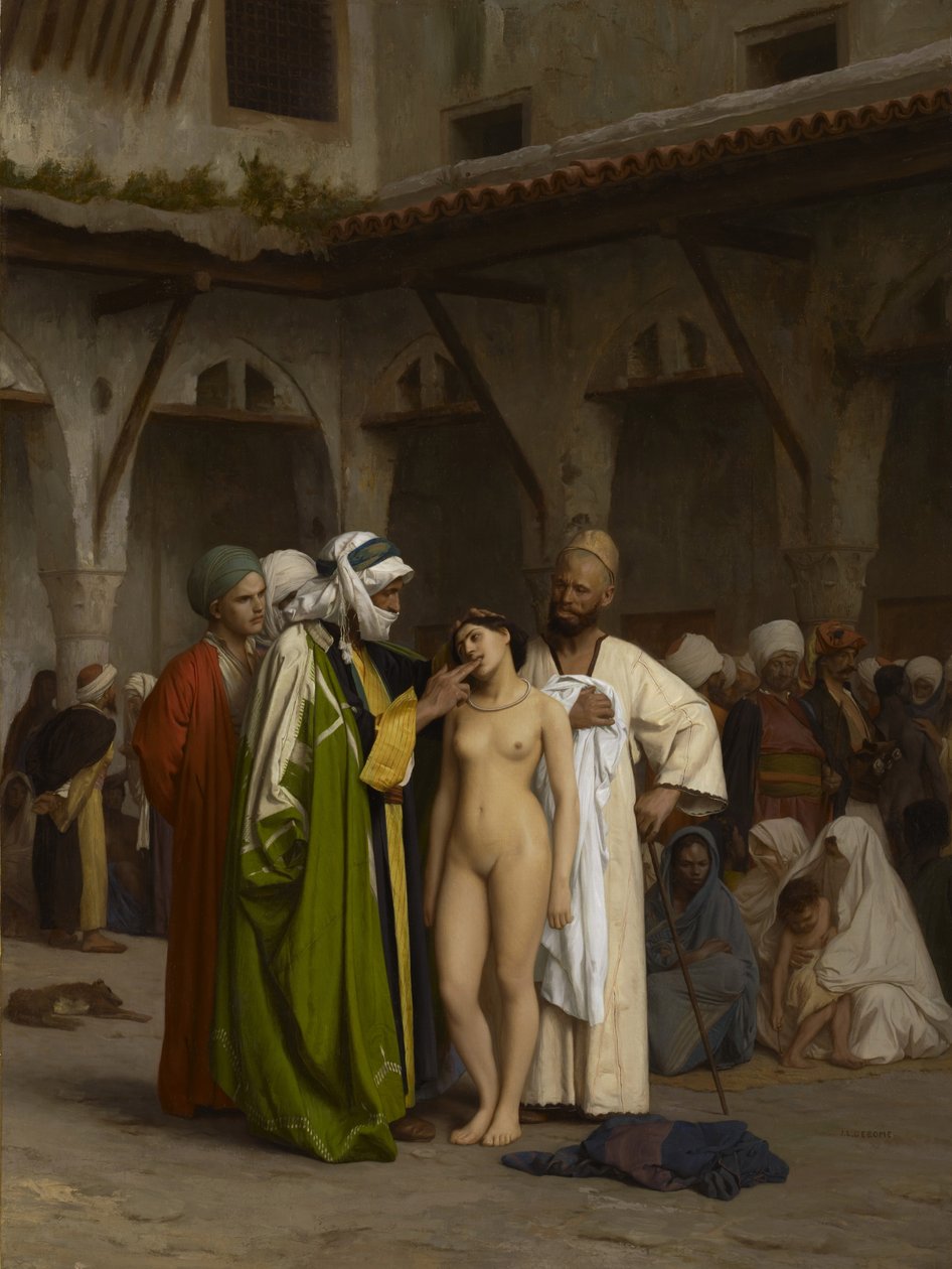 Trh s otroky od Jean Leon Gerome