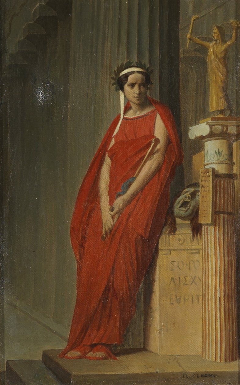 Elisa Rachel jako Phèdre od Jean Leon Gerome
