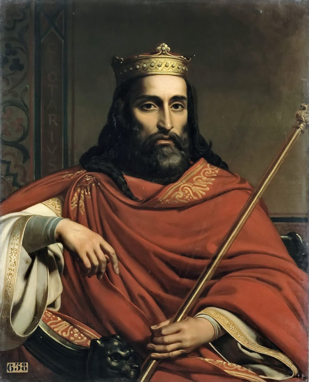 Chlothar I., král Franků od Jean Louis Bezard