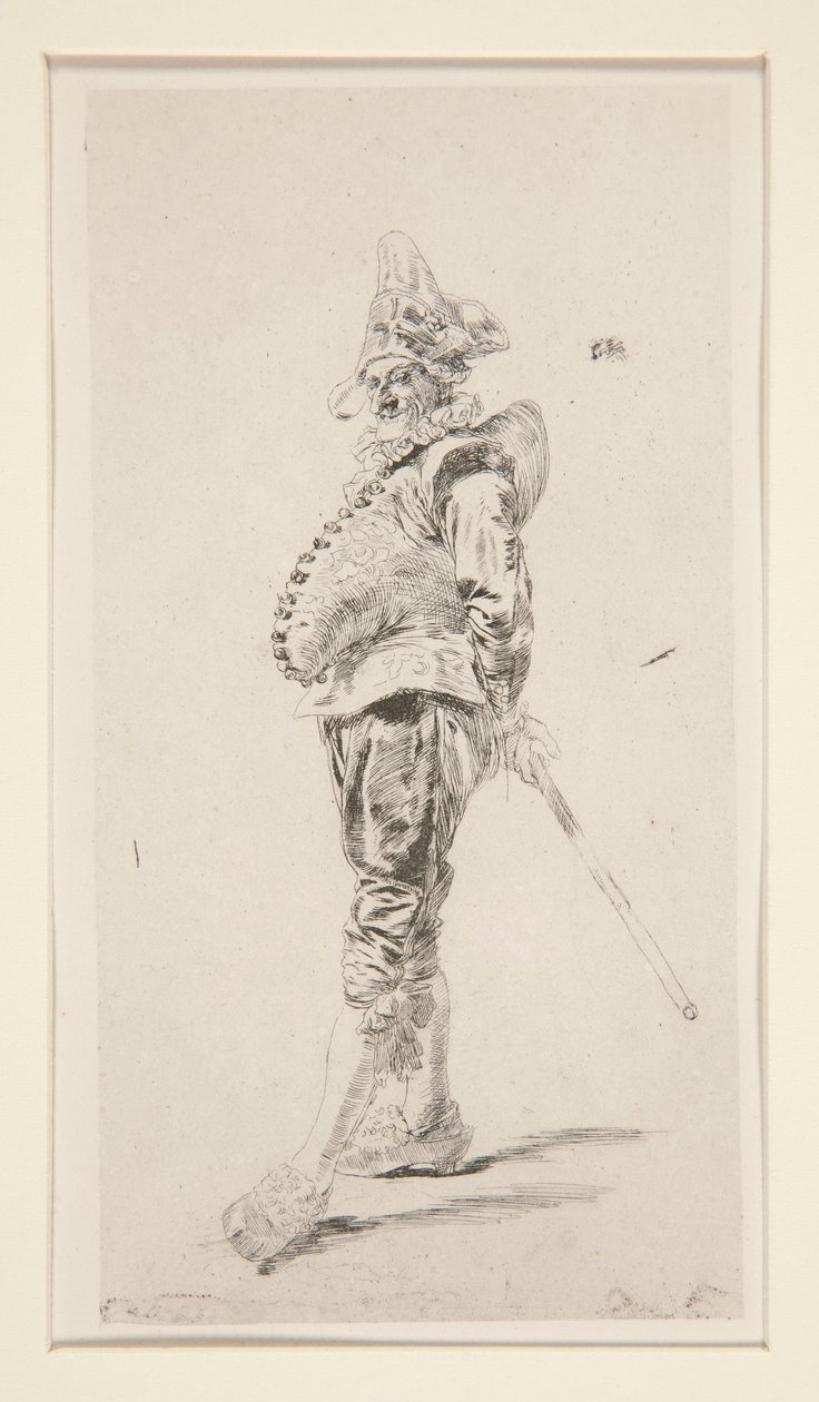 Punchinello od Jean Louis Ernest Meissonier