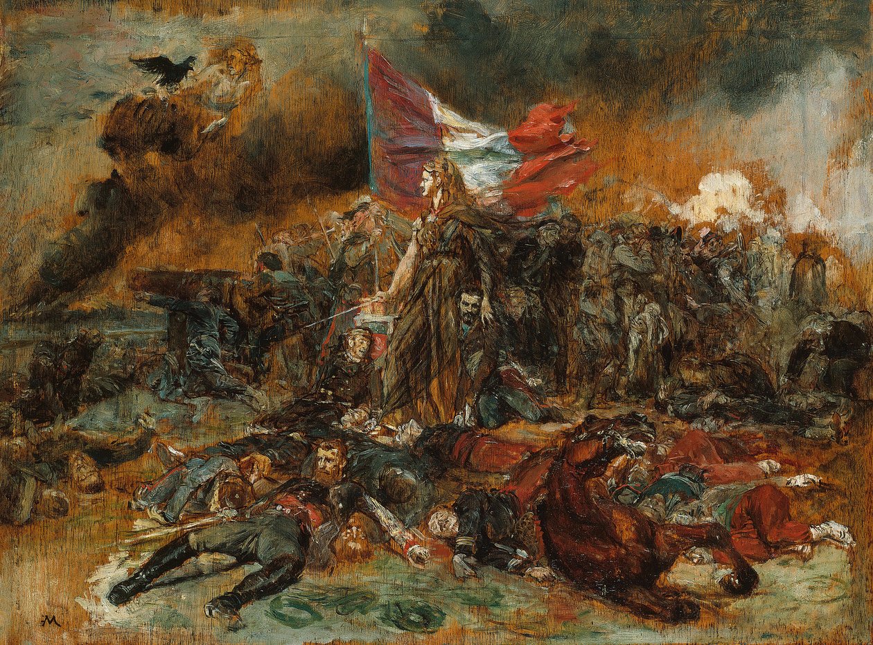 Obrana Paříže, 187071. od Jean Louis Ernest Meissonier