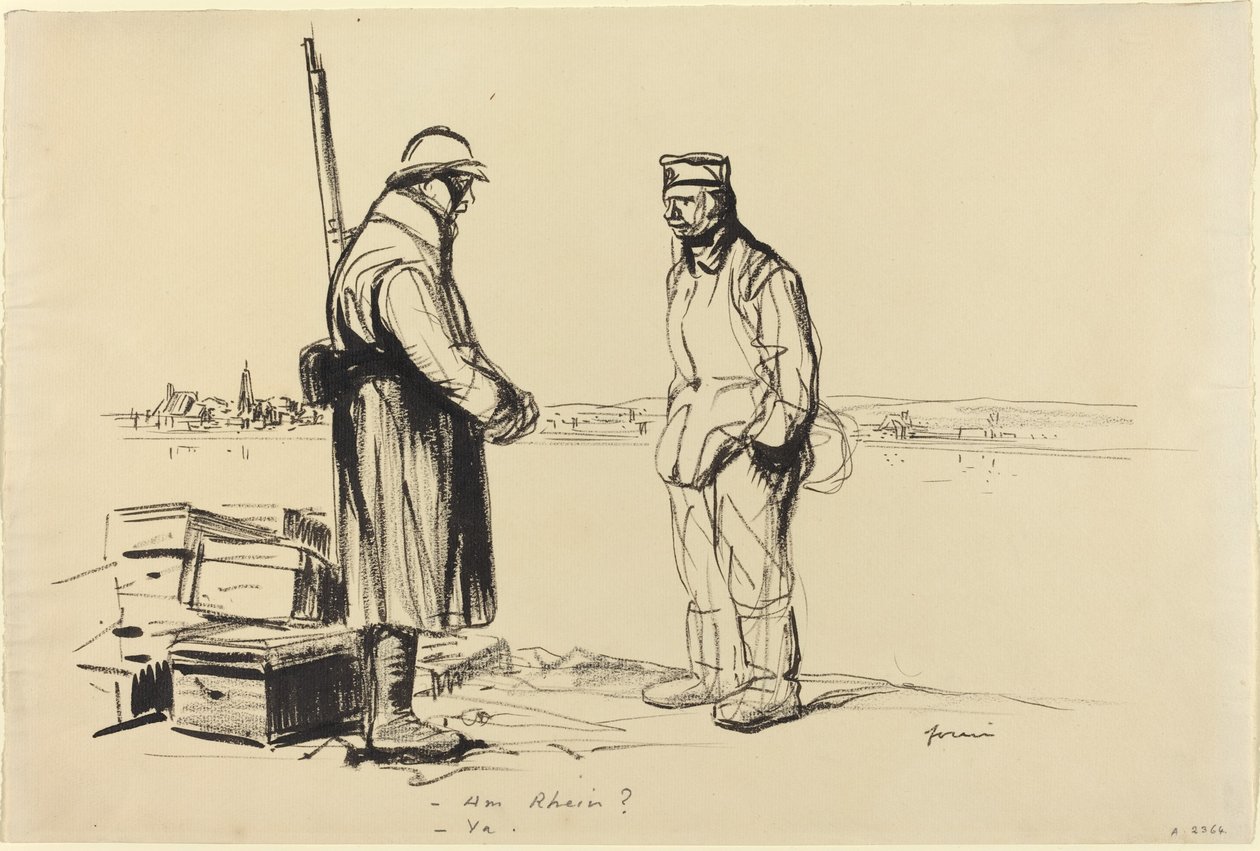 -Jsem Rhien? -To jo. od Jean Louis Forain