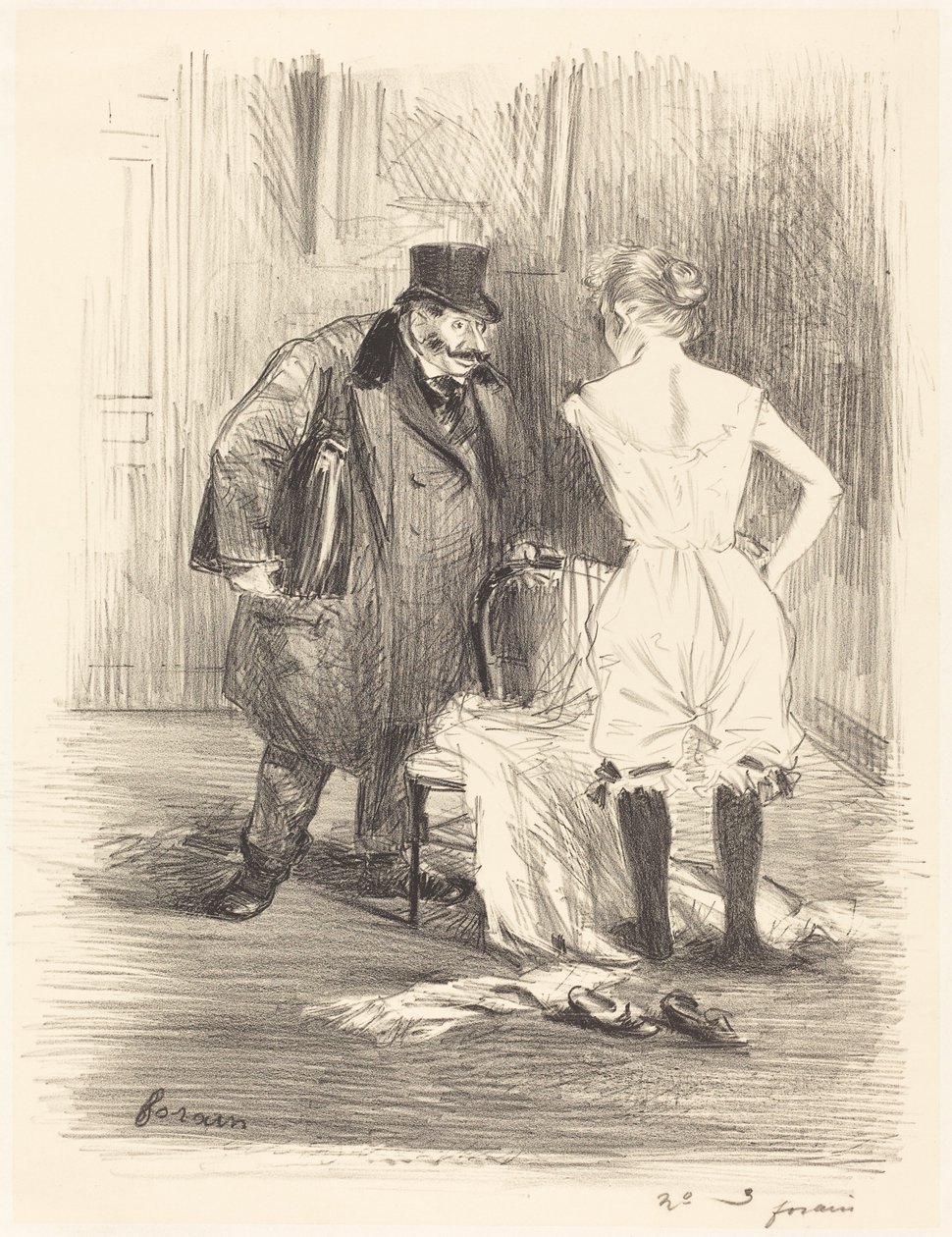 Záchvat od Jean Louis Forain