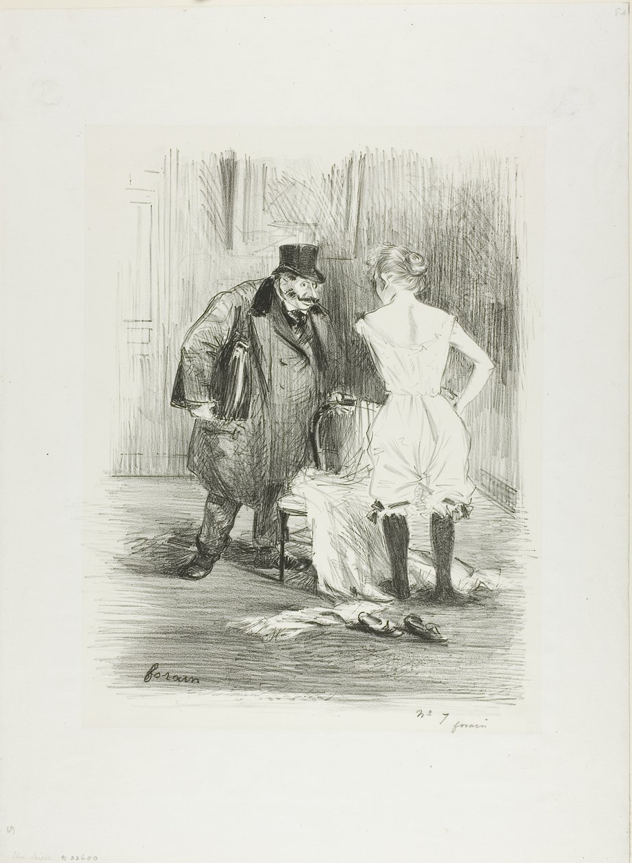 Záchvat od Jean Louis Forain