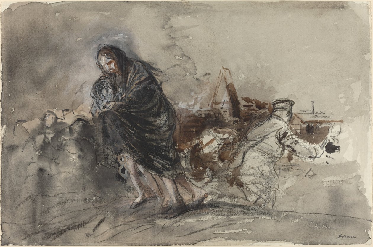 Po Douai, pravděpodobně 1918. od Jean Louis Forain