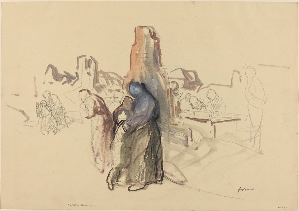 To byl náš dům, c. 19141919. od Jean Louis Forain