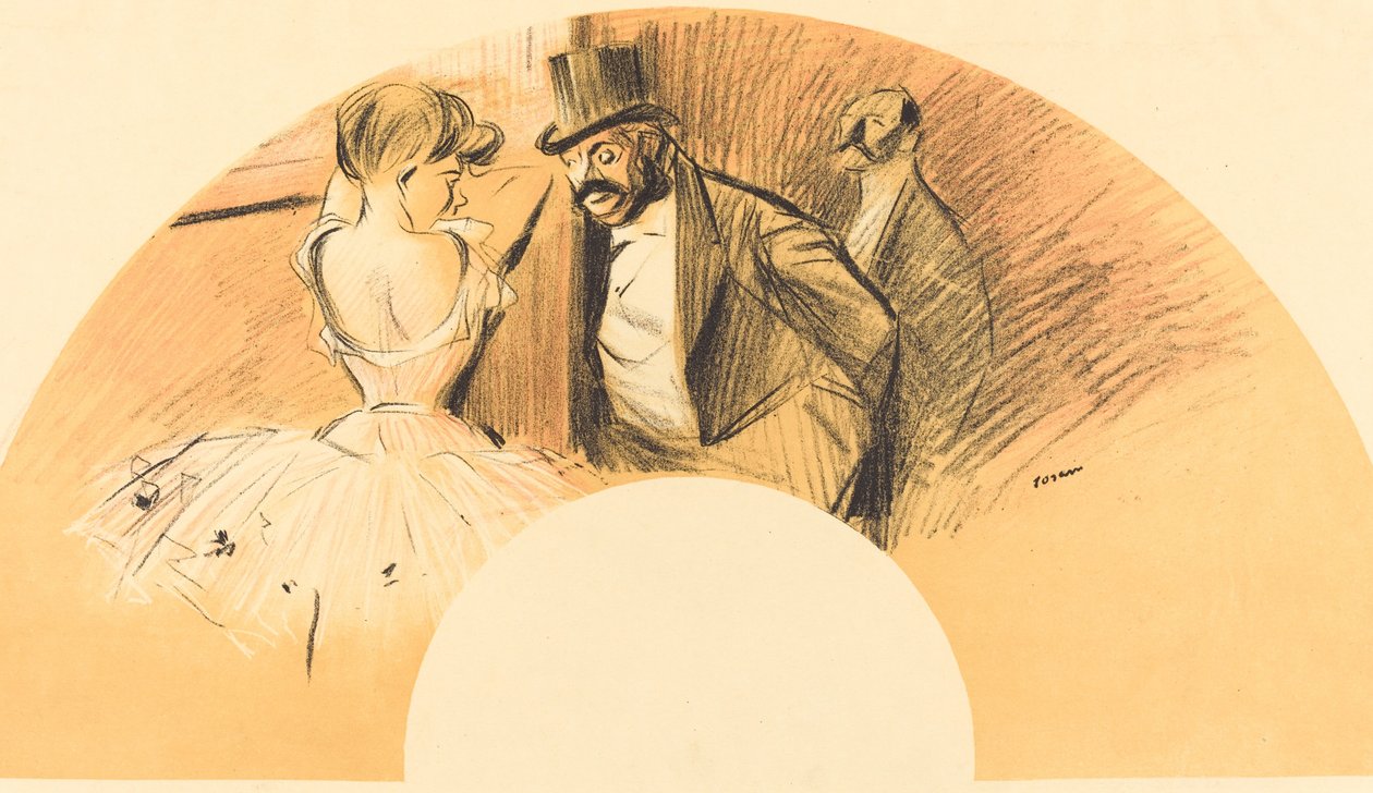 Fanoušek od Jean Louis Forain