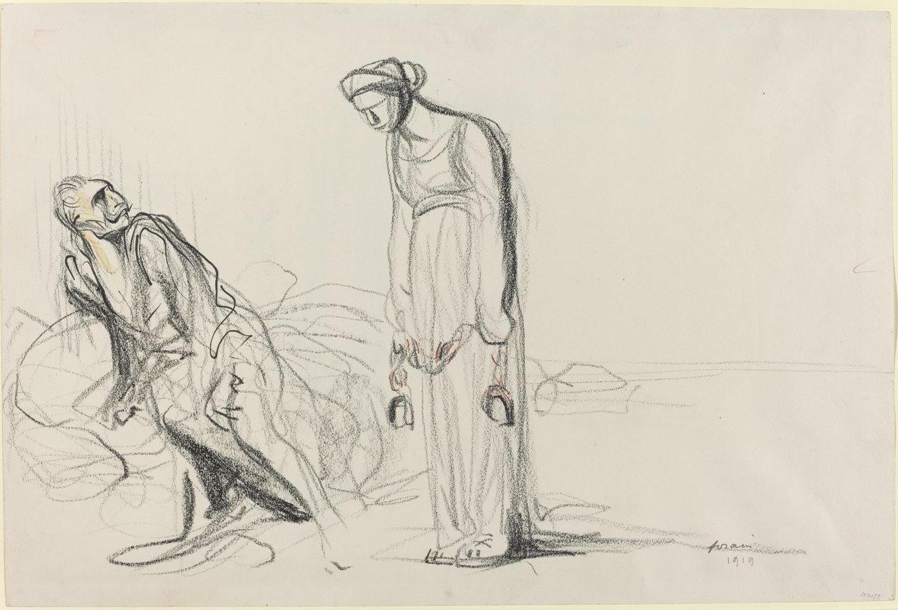 Fetters, 1919. od Jean Louis Forain