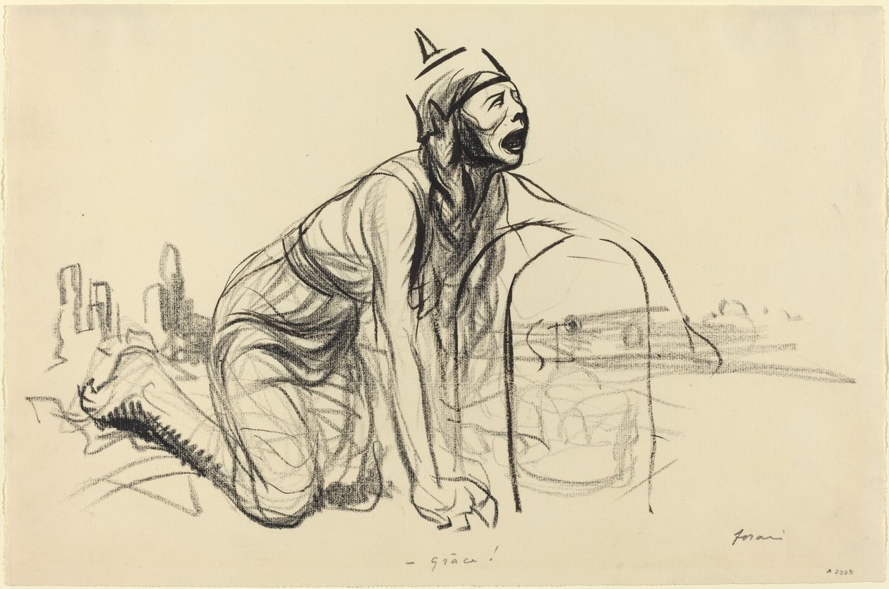 Milost!, c. 19141919. od Jean Louis Forain