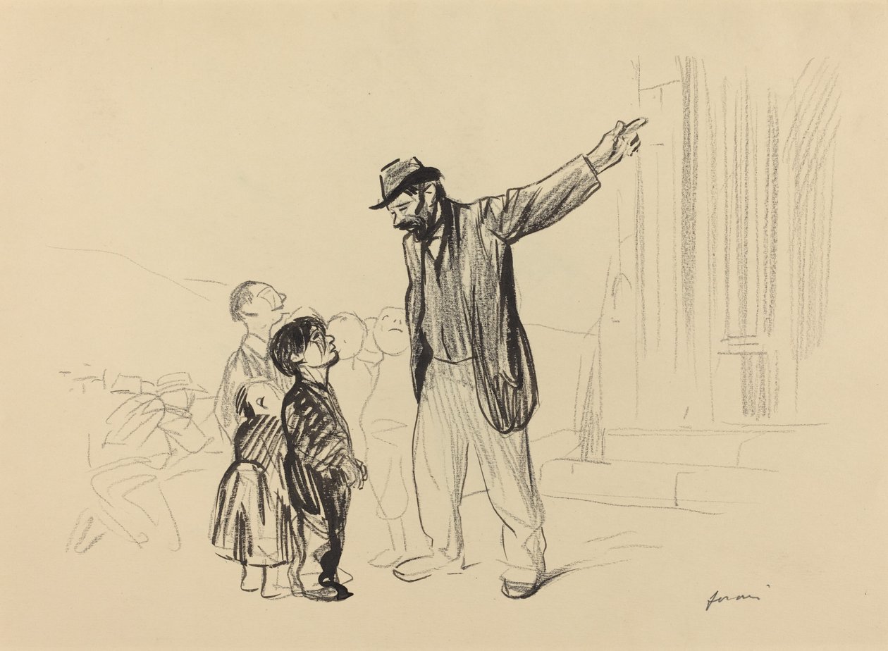 Církev jejich otců od Jean Louis Forain
