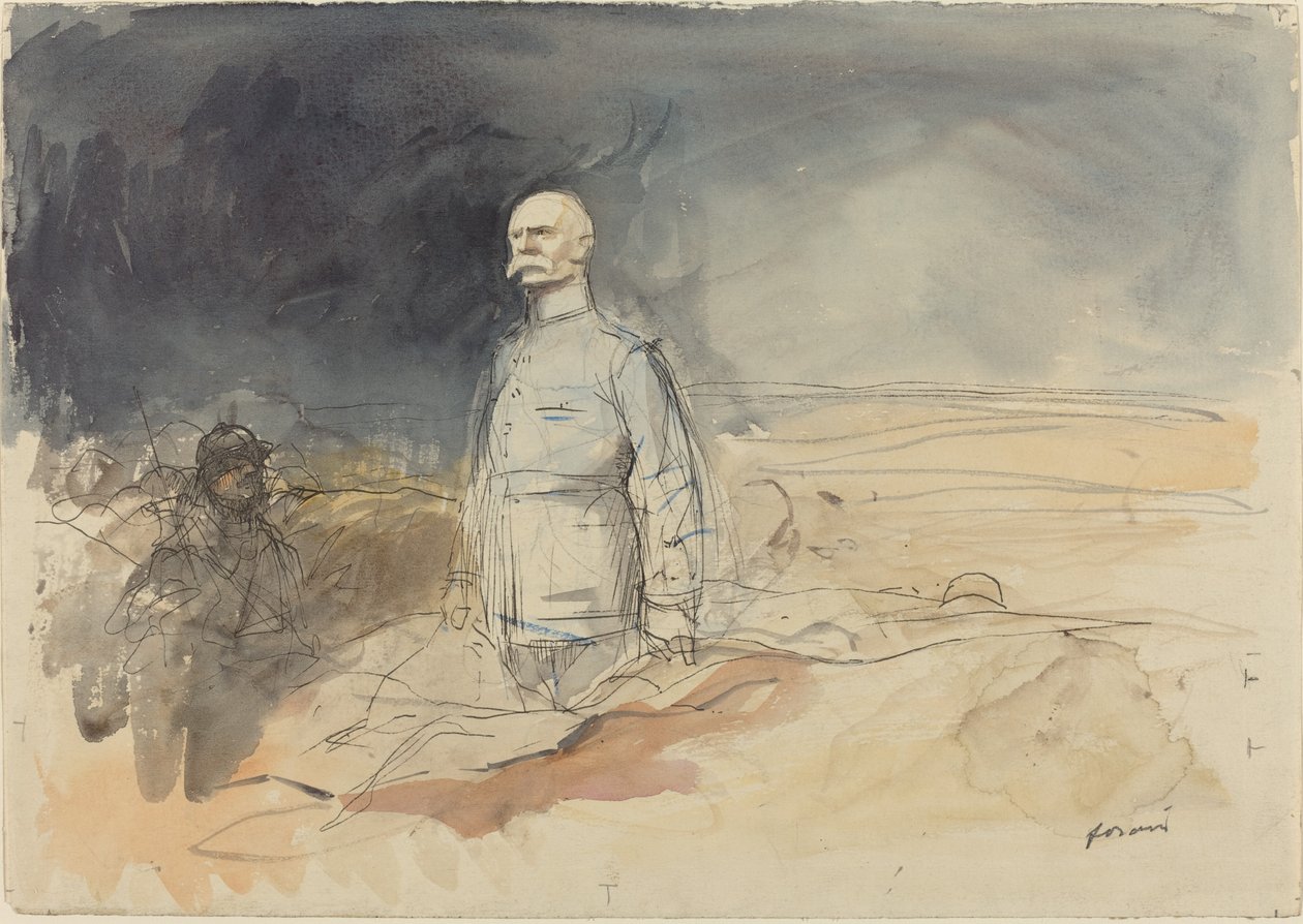 maršál Pétain, c. 19141919. od Jean Louis Forain