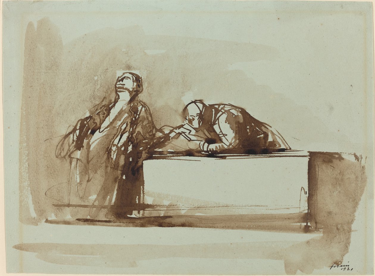 Muži spravedlnosti od Jean Louis Forain