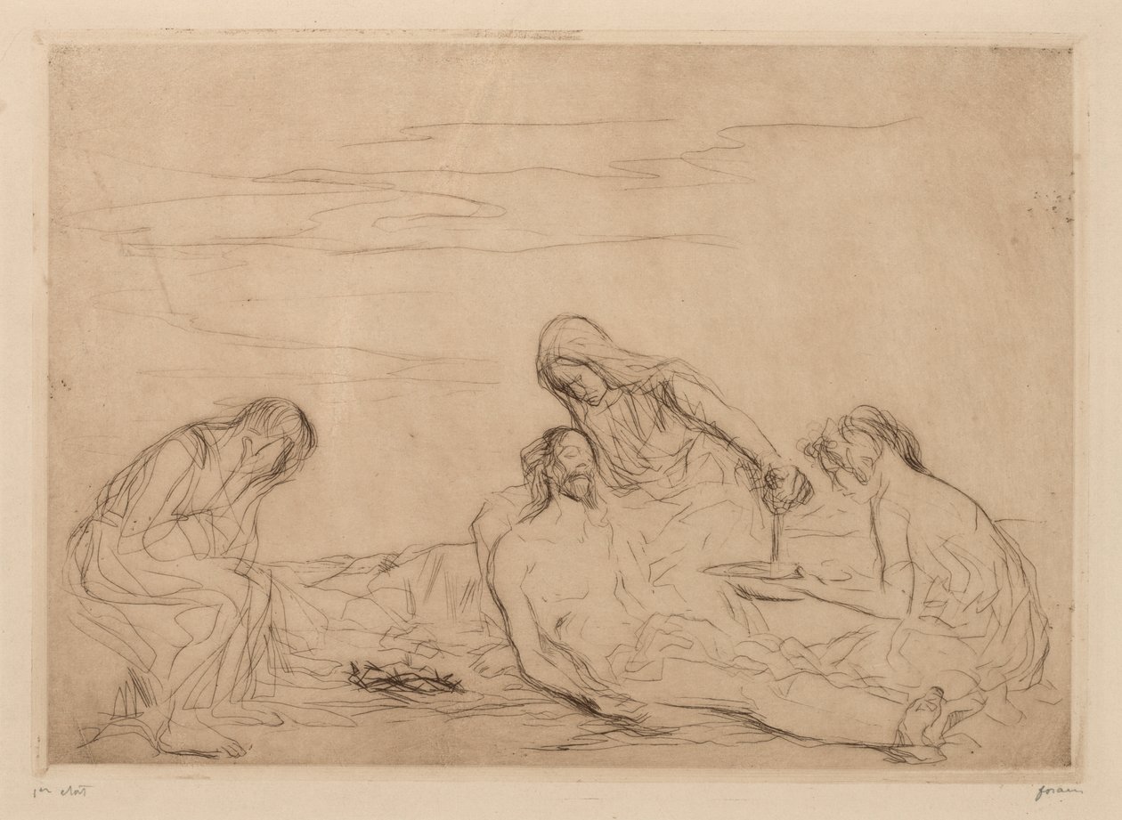 Pieta. od Jean Louis Forain