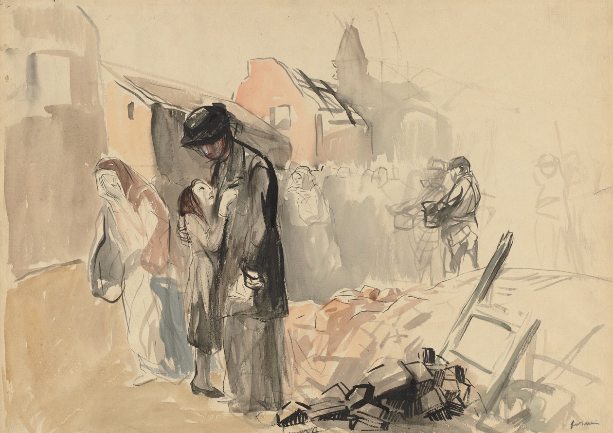 Znovu dobyté území (recto) od Jean Louis Forain