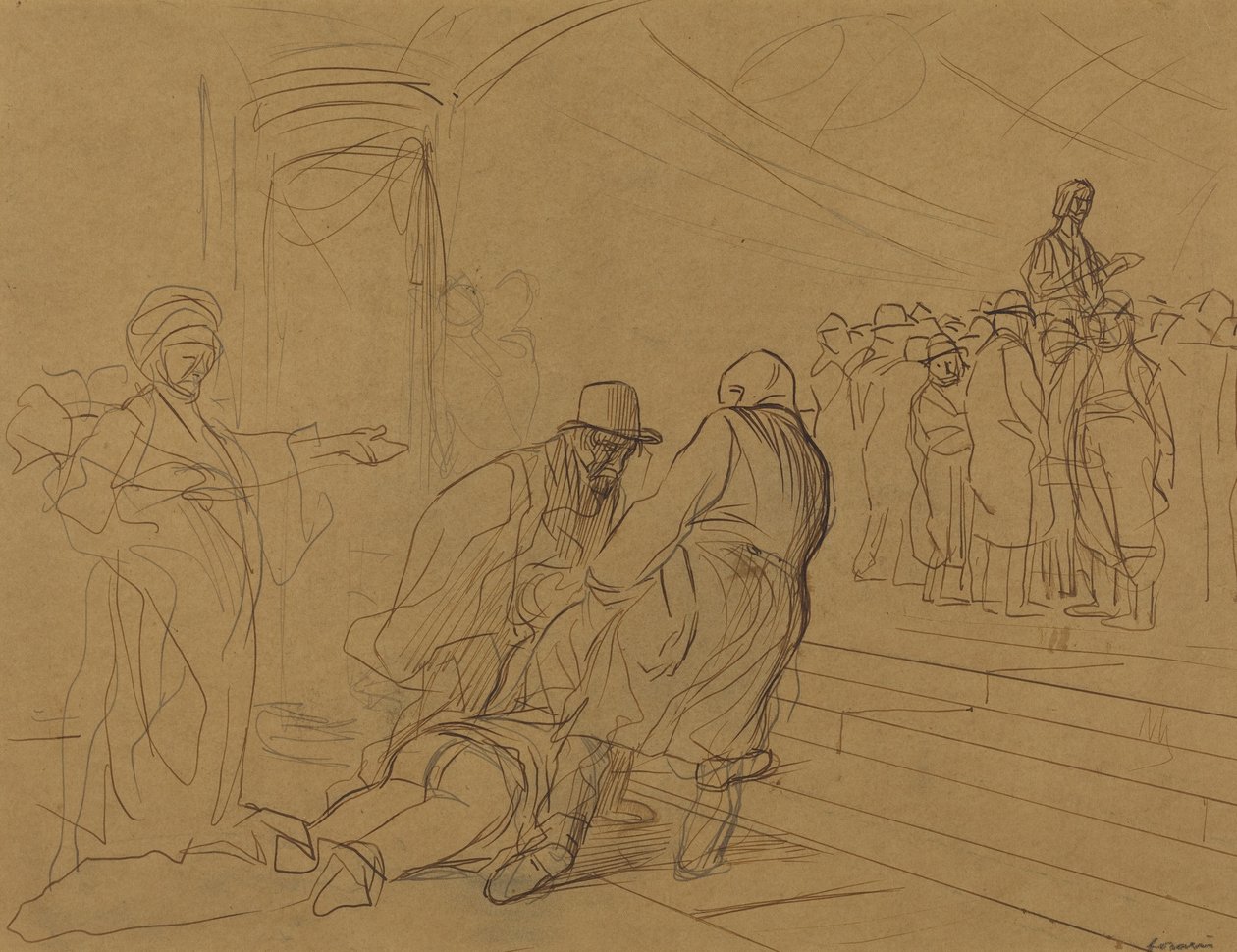 Cizoložnice, c. 1910. od Jean Louis Forain