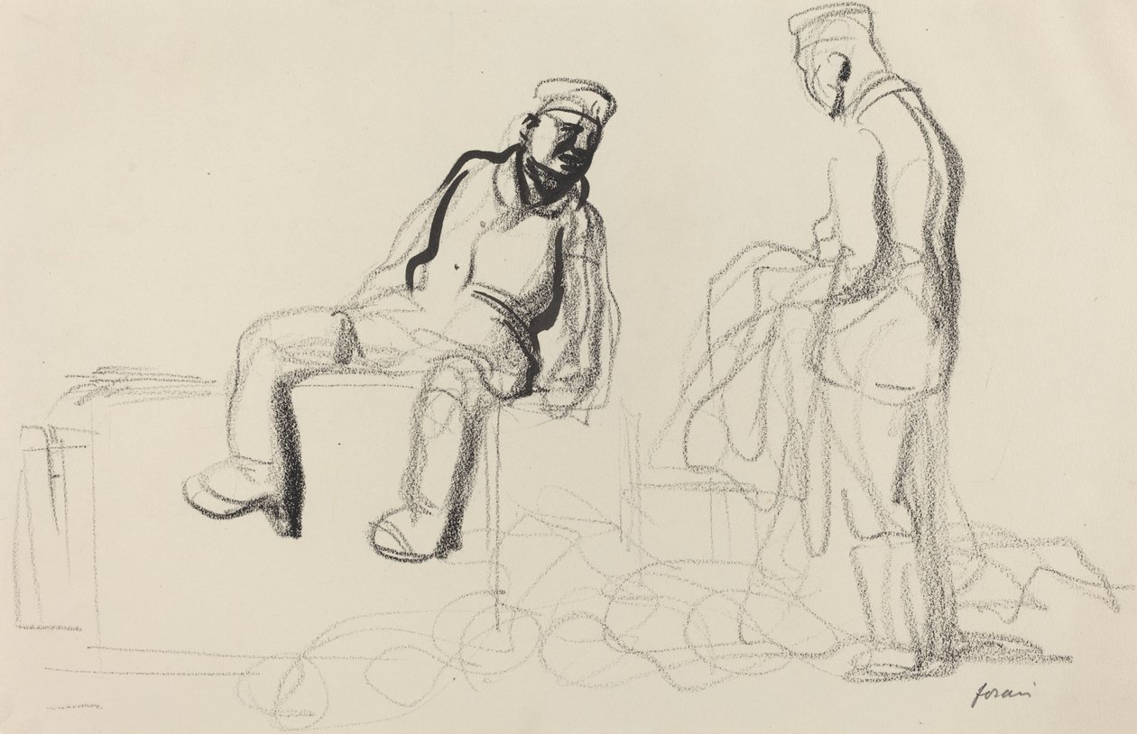 Ekonomické stažení od Jean Louis Forain