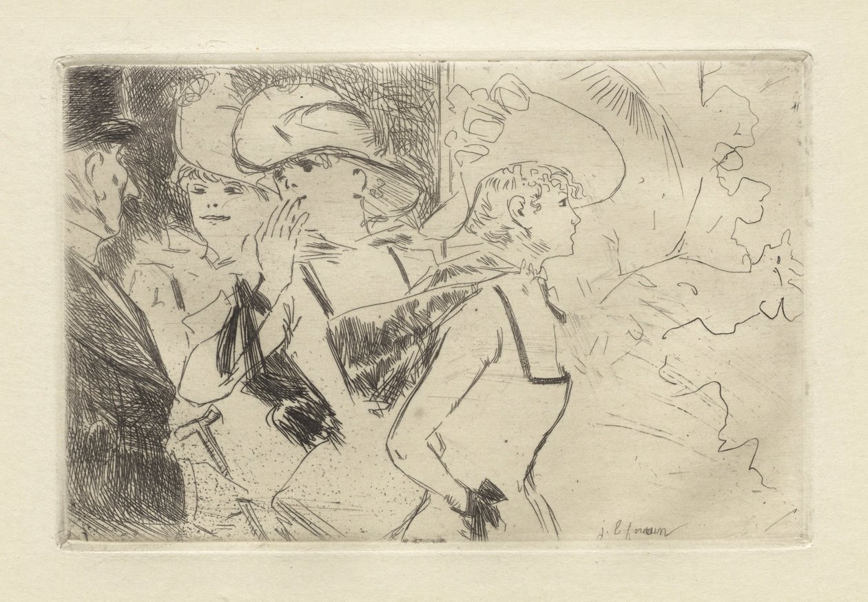 Folies-Bergère, asi 1880-86 (lept) od Jean Louis Forain