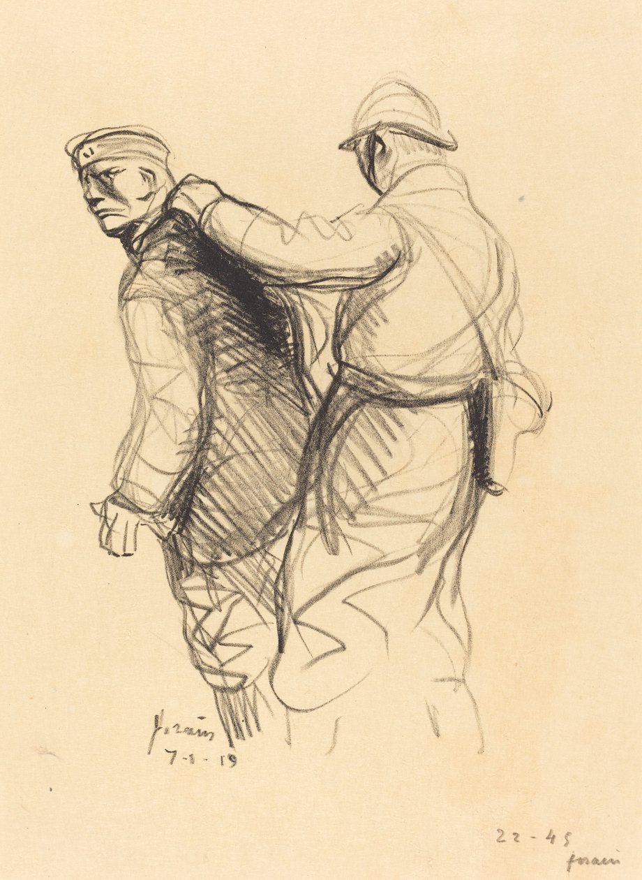 Vyhnáni Němci od Jean Louis Forain