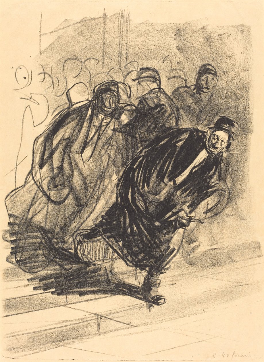 Právník pronásledoval od Jean Louis Forain