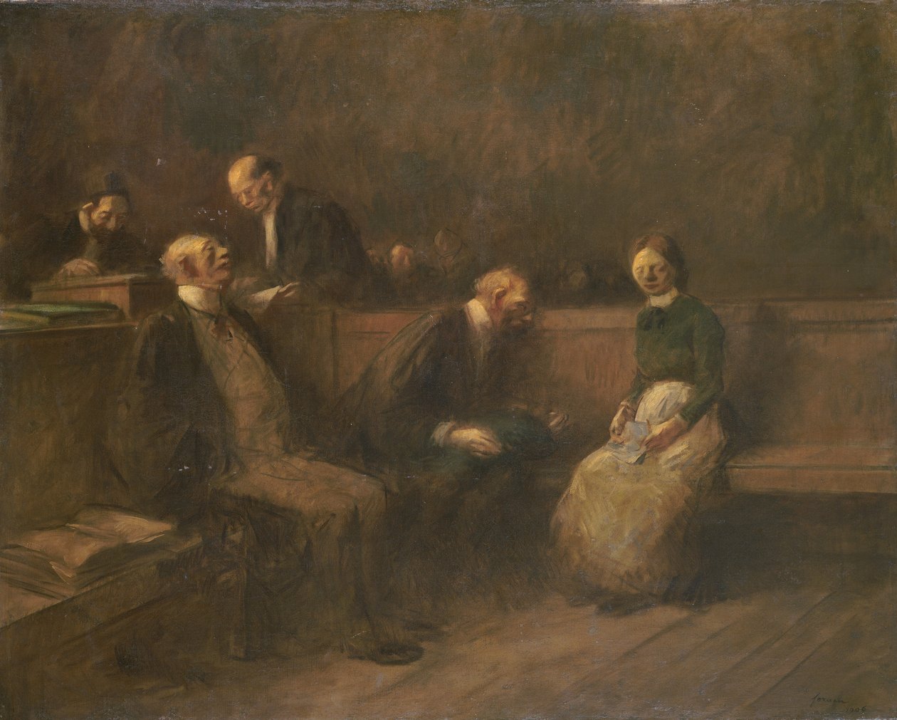 Petice, 1906. od Jean Louis Forain