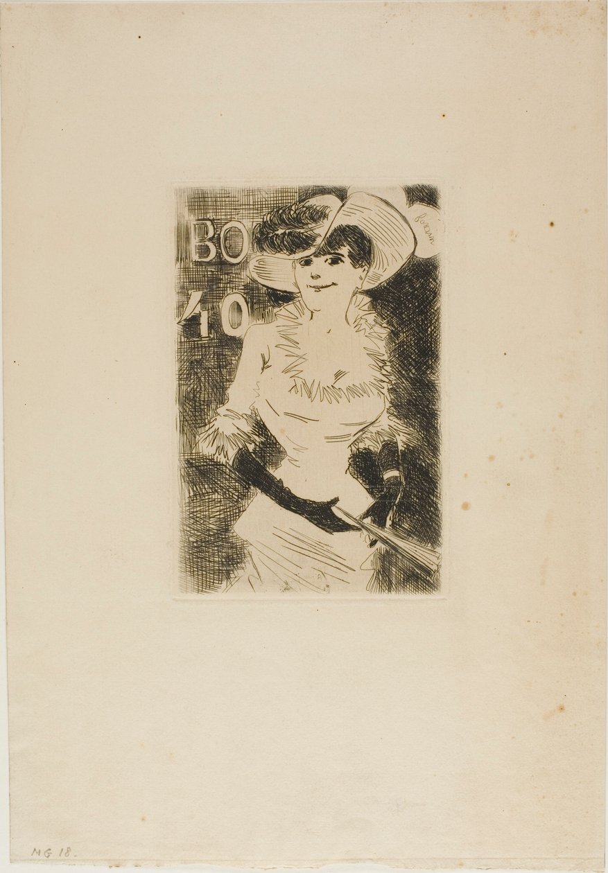 Chodec od Jean Louis Forain