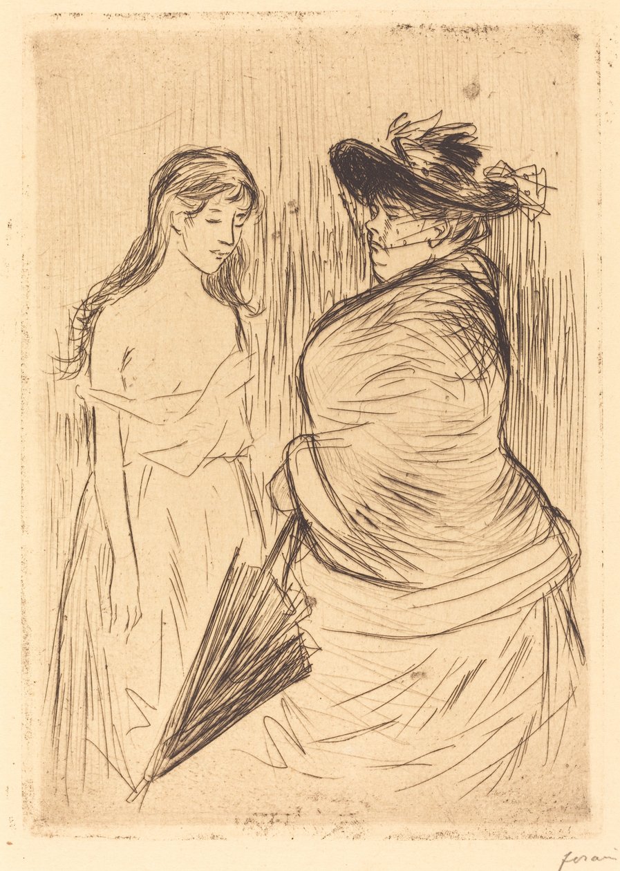 Obchod s bílými otroky od Jean Louis Forain