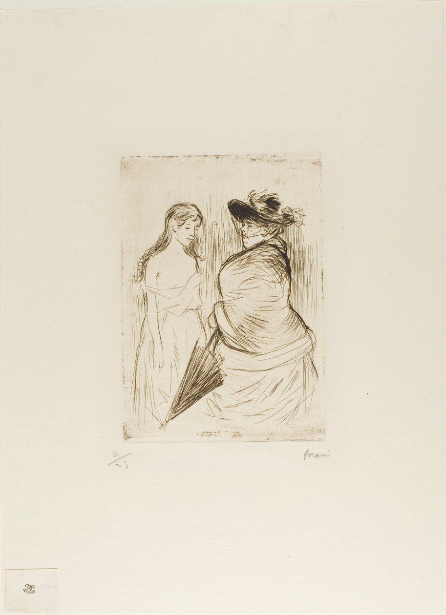 Obchod s bílými otroky od Jean Louis Forain