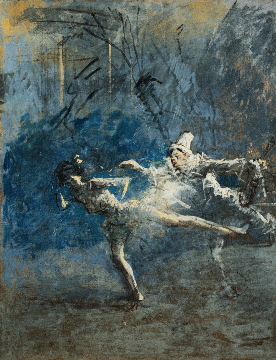 Dva tanečníci; dva tanečníci, od Jean Louis Forain