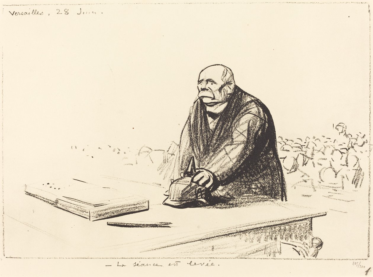 Versailles, 28. června od Jean Louis Forain