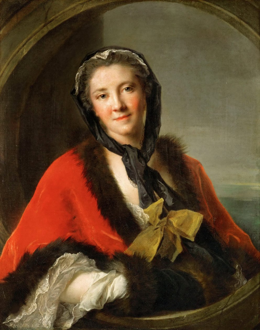 Hraběnka Tessin, 1741. od Jean Marc Nattier
