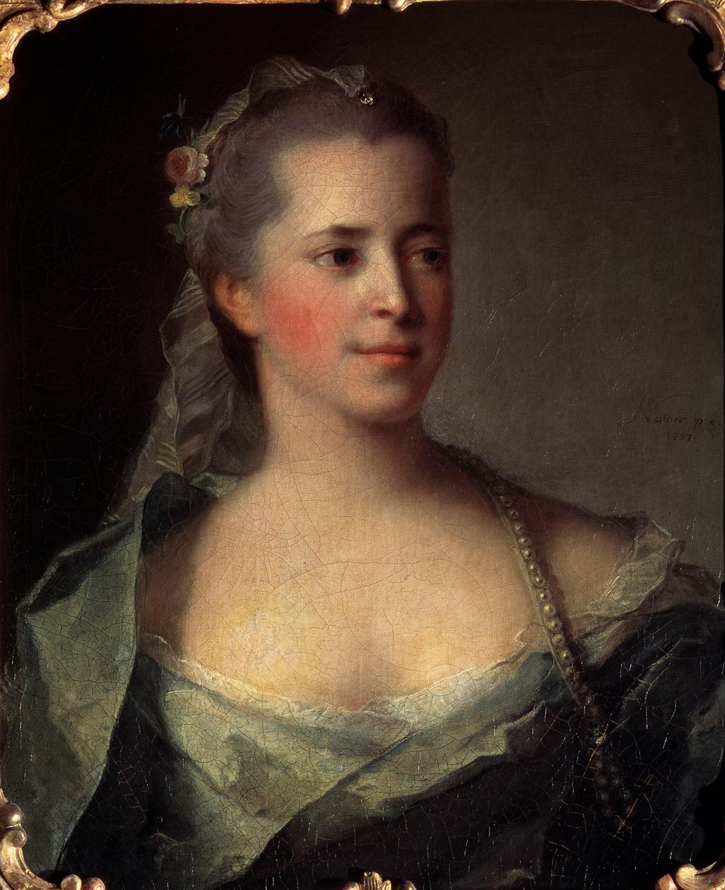 Portrét dámy, 1757. od Jean Marc Nattier