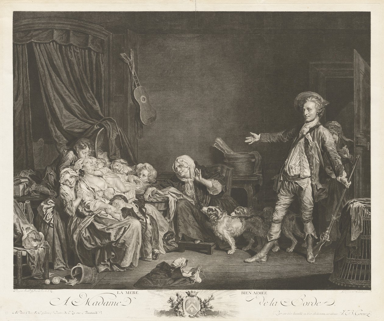 La mére bienaimée (dobře milovaná matka) od Jean Massard