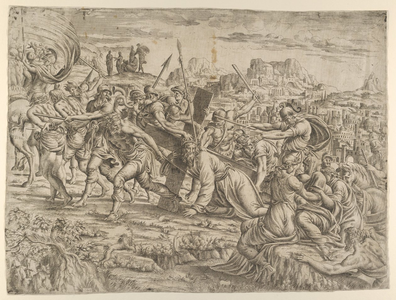 Nesení kříže, 1544. od Jean Mignon