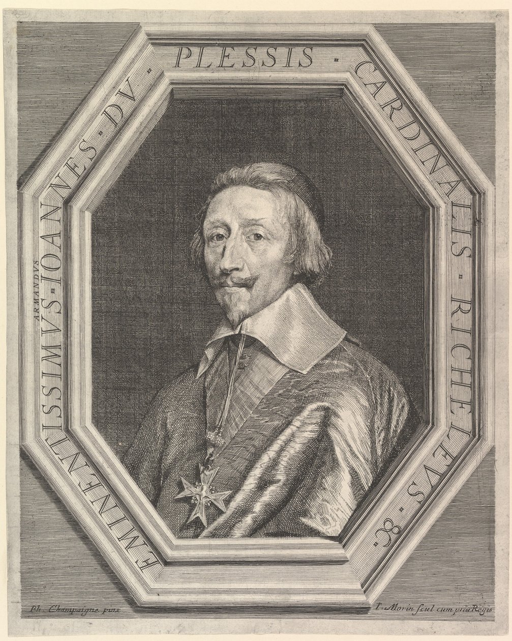 kardinál de Richelieu. od Jean Morin