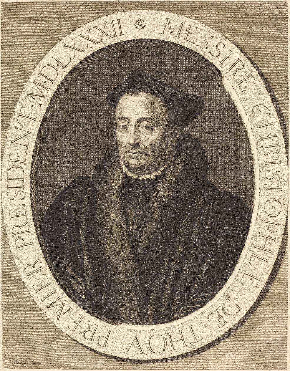 Kryštof de Thou od Jean Morin
