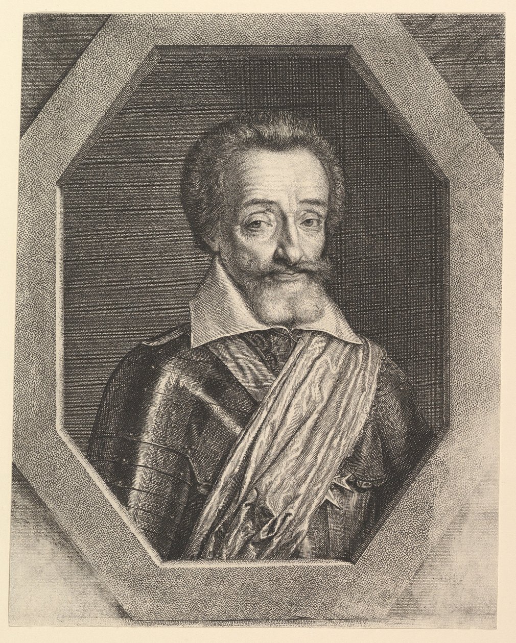 Jindřich IV., král Francie. od Jean Morin
