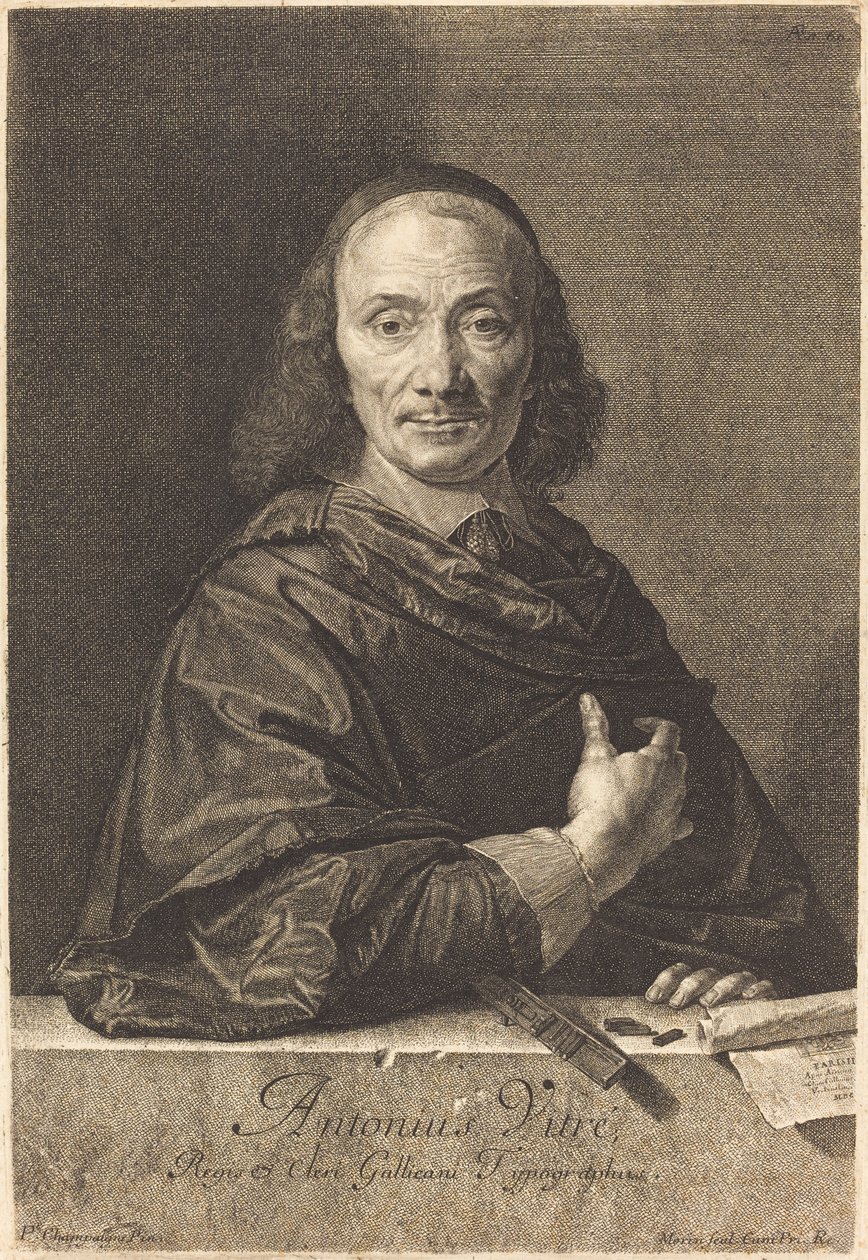 Antoine Vitre od Jean Morin after Philippe de Champaigne