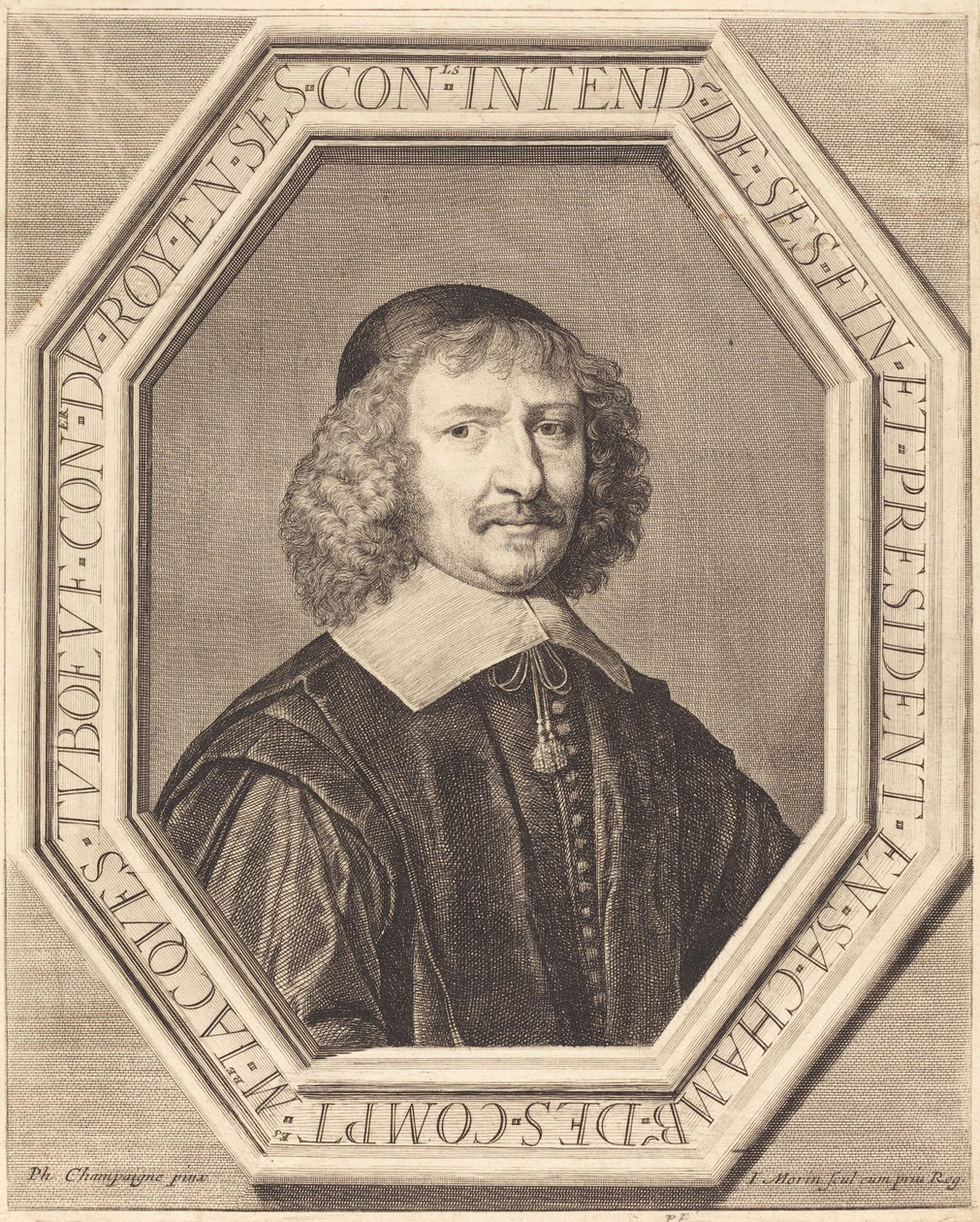 Jacques Tuboeuf od Jean Morin after Philippe de Champaigne